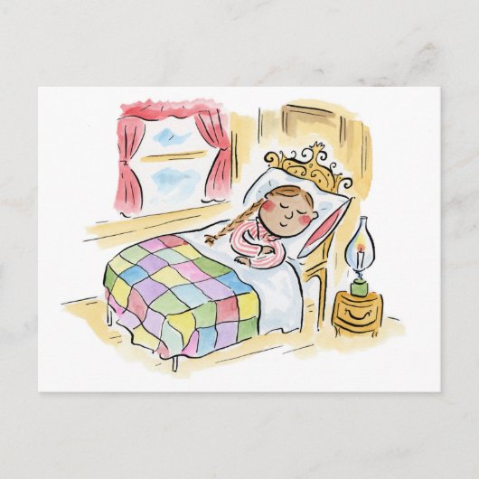 眠っている ポストカード (正面)