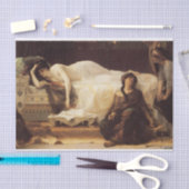 眠っている 薄葉紙 (クラフト)