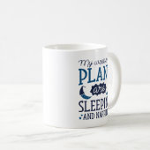 眠って昼寝 コーヒーマグカップ (正面右)