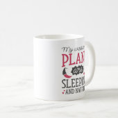 眠って昼寝 コーヒーマグカップ (正面右)