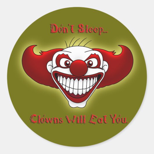 眠らないで… ラウンドシール (正面)