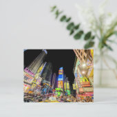 眠らない街のタイムズ・スクエア ポストカード (スタンド正面)