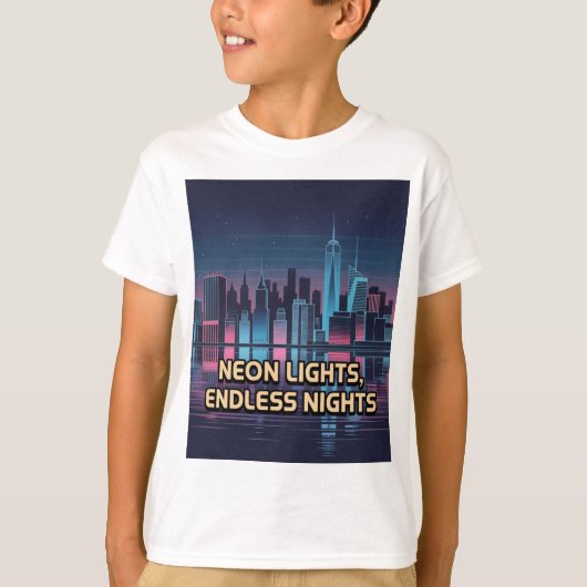眠らない街ニューヨーク Tシャツ (正面)