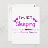 眠らない ポストカード (正面/裏面)