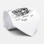 眠りいびきペキンゲズドギー ネクタイ (ロール)