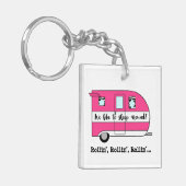 「眠りたいのまわりに!」 キーホルダー (正面左)