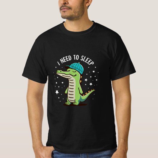 眠りたい Tシャツ (正面)