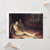 眠りとその半身兄弟 死 (悲嘆) カード (正面/裏面インサイチュ)