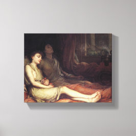 眠りとその半身兄弟 死 (悲嘆) キャンバスプリント