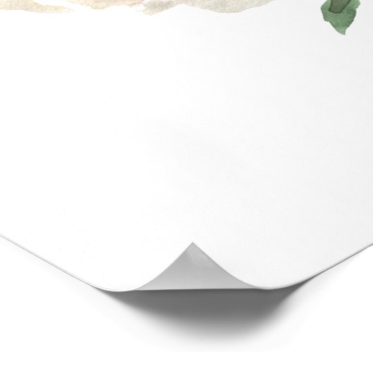 「眠りにつく時」幼児用印刷 ポスター (角)