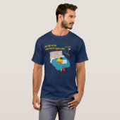 眠りに対する静かな反乱、深夜の映画 Tシャツ (正面フル)