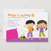 眠りのパーティの招待状 招待状 (正面)