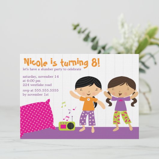 眠りのパーティの招待状 招待状 (スタンド正面)