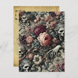 眠りの終わり – ゴシックビクトリアン シーズンポストカード