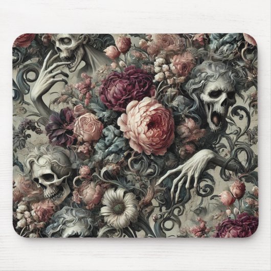 眠りの終わり – ゴシックビクトリアン マウスパッド (正面)