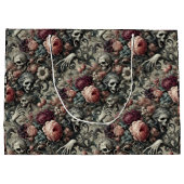 眠りの終わり – ゴシックビクトリアン ラージペーパーバッグ (裏面)