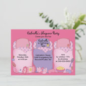 眠りの誕生会 招待状 (スタンド正面)