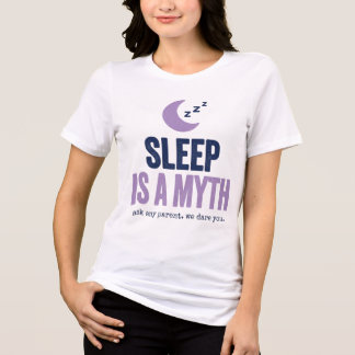 眠りは幻想 面白い新米パパギフトTシャツ トライブレンドTシャツ