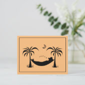 眠りハンモック ポストカード (スタンド正面)