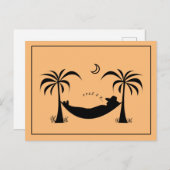 眠りハンモック ポストカード (正面/裏面)