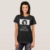 眠りマスク キャバリア・キング・チャールズ・スパニエル 公式 Tシャツ (正面フル)