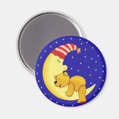 眠り時のクマ マグネット (正面/裏面)