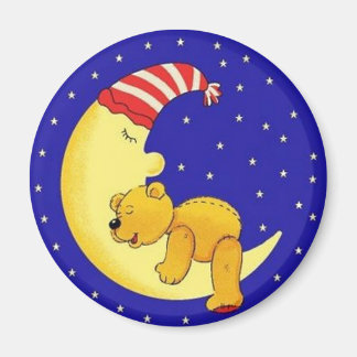 眠り時のクマ マグネット