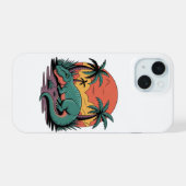 眠り iPhone 15ケース (裏面横)