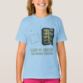 眠りVSスナック 永遠の闘争Tシャツ Tシャツ