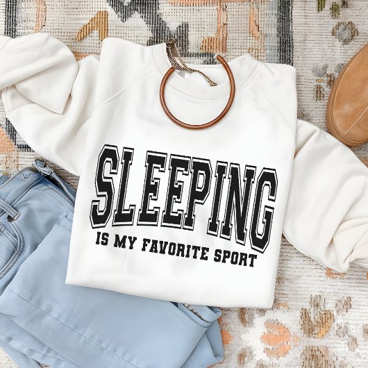 眠るおもしろい引用文シャツ、皮肉なユーモアのシャツ Tシャツ