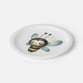 眠るお洒落蜂 ペーパープレート (アングル)