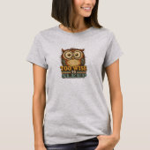 眠るには賢すぎ Tシャツ (正面)