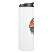 眠るのまわりにキャンパー タンブラー (回転左)