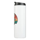 眠るのまわりにキャンパー タンブラー (回転右)