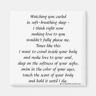 眠るのを見ながら マグネット