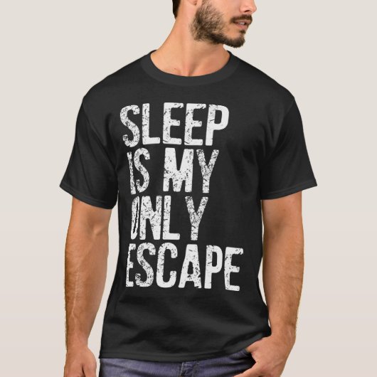 眠るばかりは免れぬ Tシャツ (正面)
