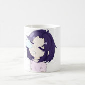 「眠るアニメの女の子」 コーヒーマグカップ (中央)