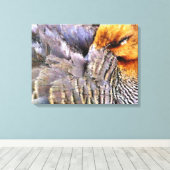 眠るアヒル キャンバスプリント (インサイチュ (ウッドフロア))