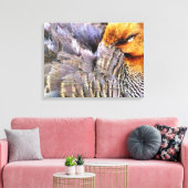 眠るアヒル キャンバスプリント (インサイチュ (リビング))