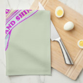 眠るイワシと輝き キッチンタオル (四つ折り)