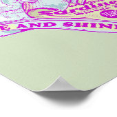 眠るイワシと輝き ポスター (角)