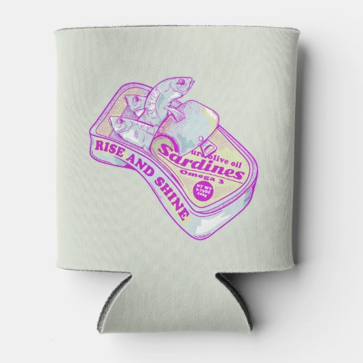 眠るイワシと輝き 缶クーラー (正面)