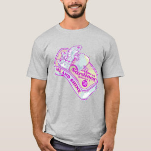 眠るイワシと輝き Tシャツ