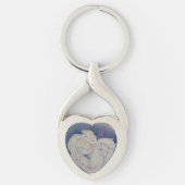 眠るエンジェルバレンタインキーチェーン キーホルダー (正面)