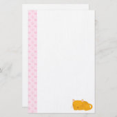 眠るオレンジタビー猫 便箋 (正面/裏面)