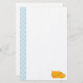 眠るオレンジタビー猫 便箋 (正面/裏面)