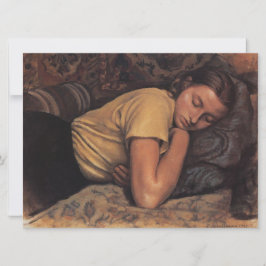 眠るカティア(Serebriakova) カード