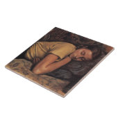 眠るカティア(Serebriakova) タイル (側面)