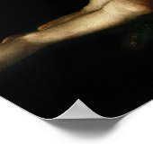 眠るキューピッド， 1608 ポスター (角)