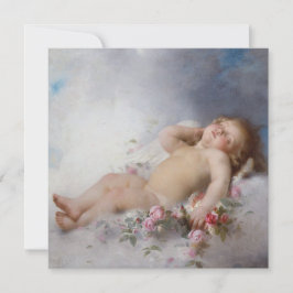 眠るケルブ（プットー） (by Leon Bazille Perrault) カード